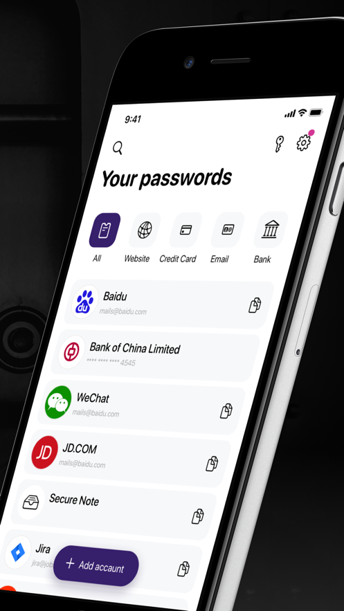  密码管理: Secure Password Vault图3