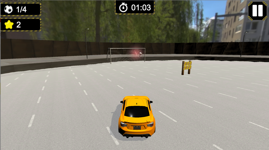 汽车前锋足球游戏3D下载正式版图1