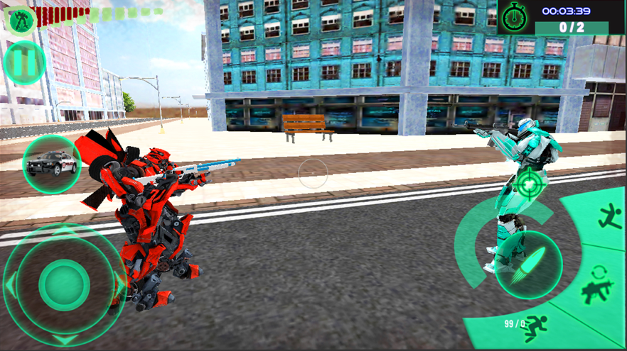 汽车机器人大战改变3D游戏下载官网正版图1
