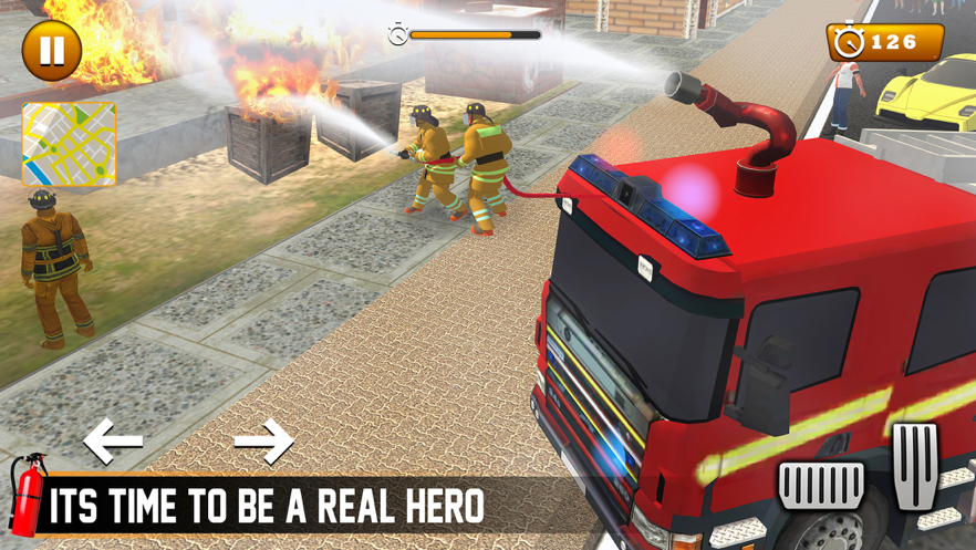 消防车救援模拟器3D图3
