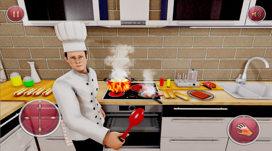 虚拟厨师厨房模拟器图1