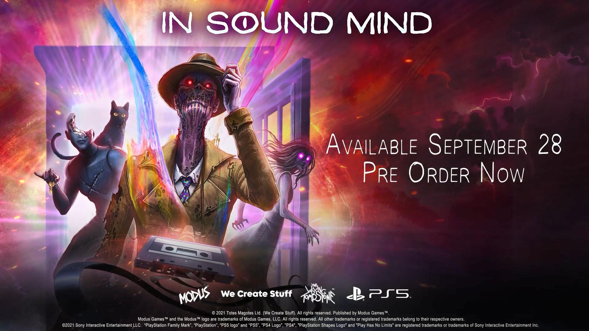 《In Sound Mind》惊悚游戏9月28日正式上线发售