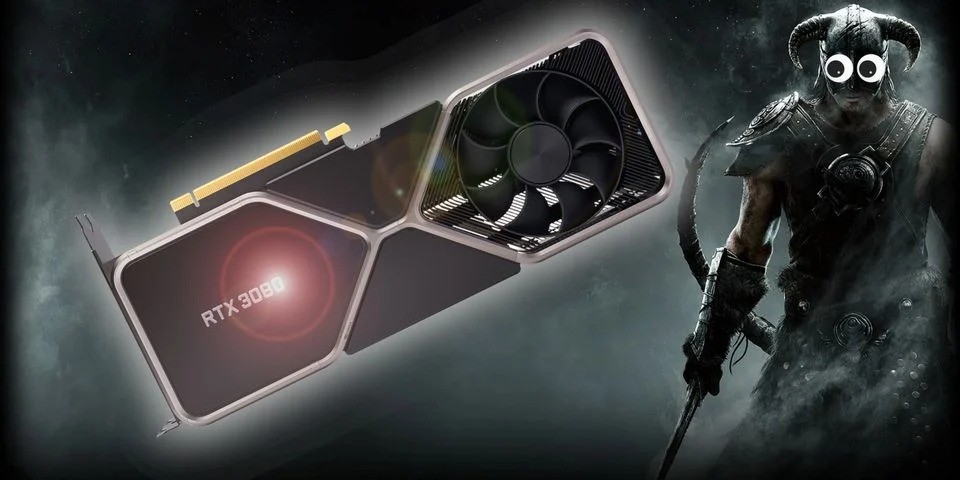 《上古卷轴5》9月17日推出新Mod：英伟达RTX 3080显卡亮相