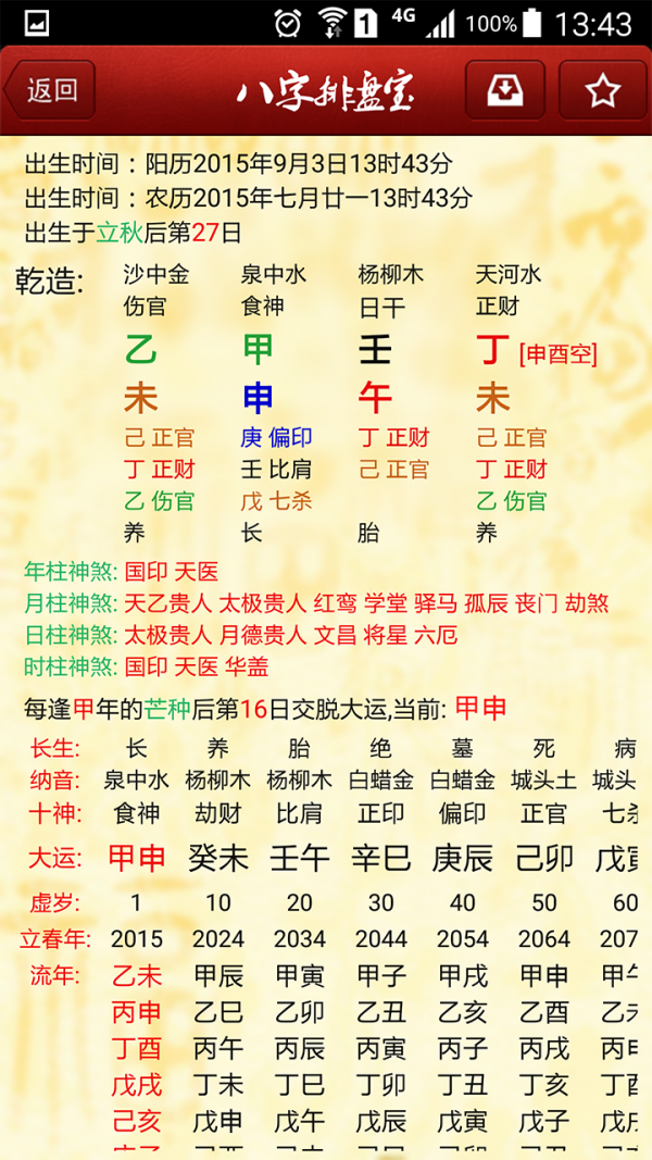 八字排盘宝图4