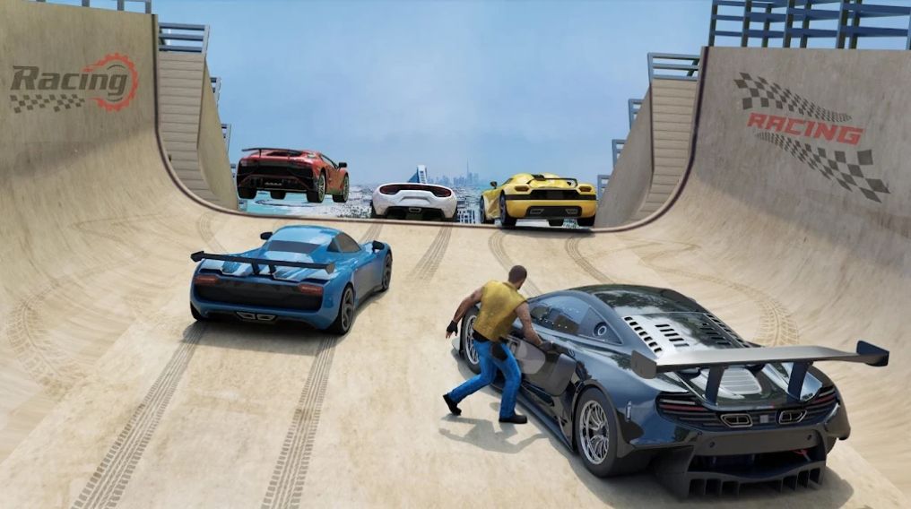 超级汽车特技比赛3D图1