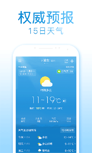 2345天气王 v9.4.0.1 手机版图1