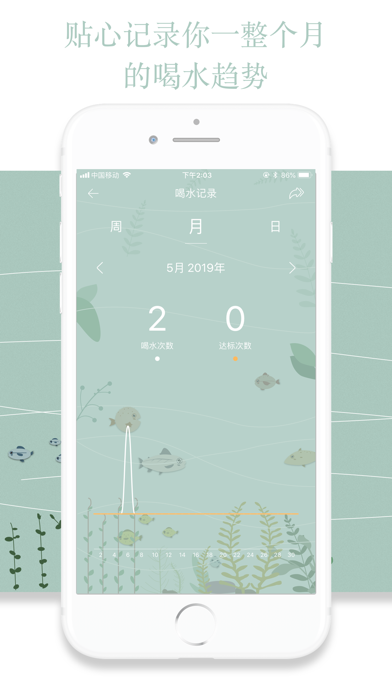 鱼塘喝水提醒 v1.2.4 安卓版图1