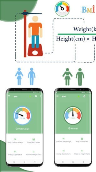bmi计算器 v2.3.6 安卓版图2