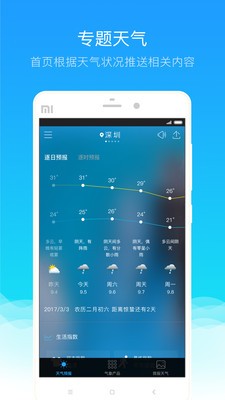 深圳天气（安卓版）图1