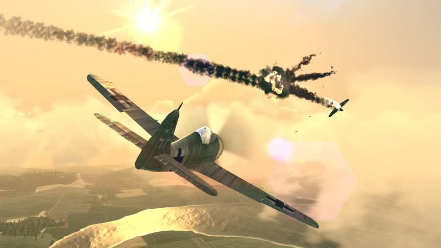 二战战机空中混战图2