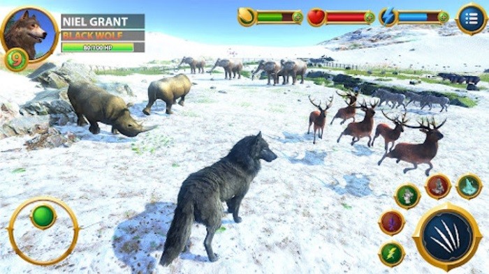 虚拟北极狼家庭模拟器图3